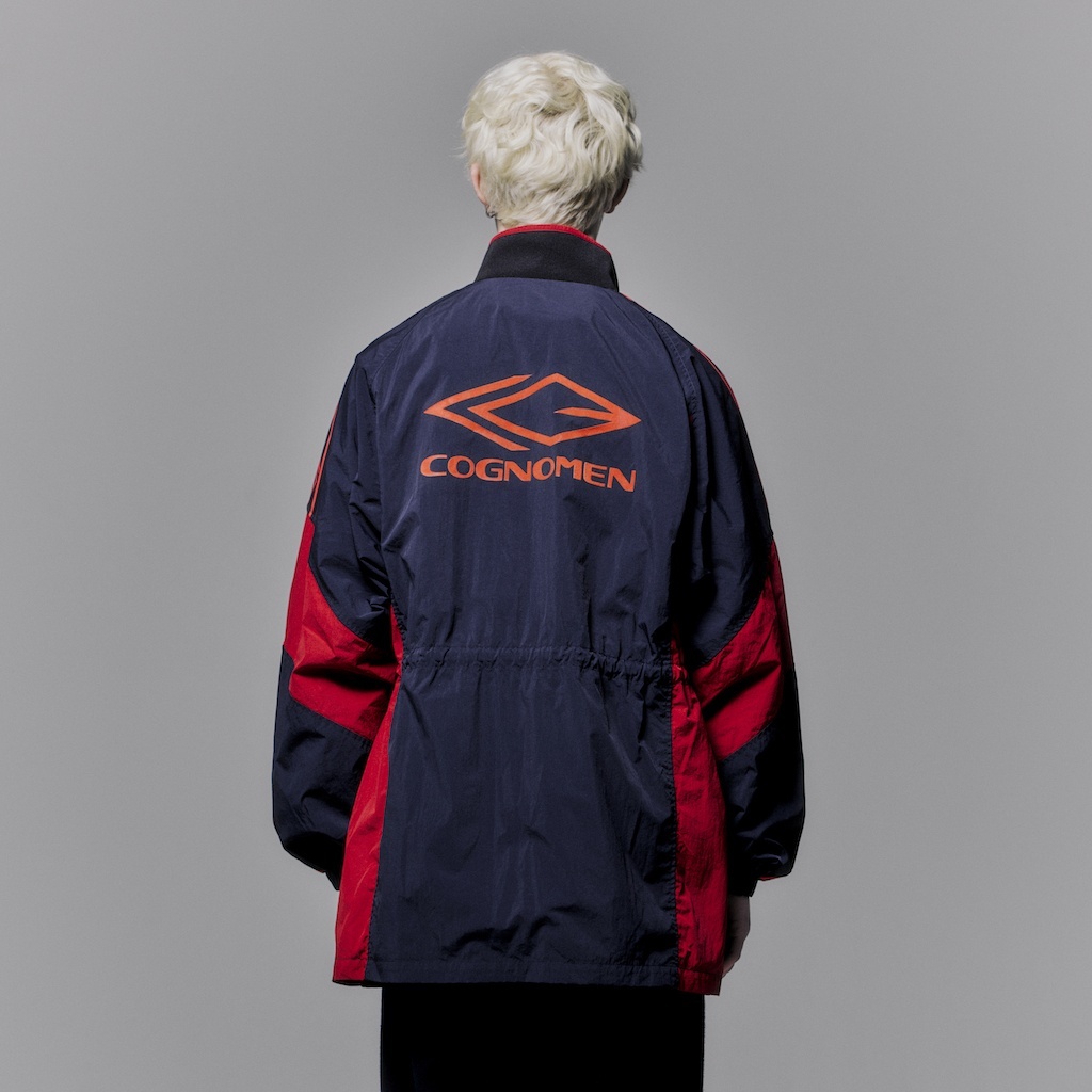 COGNOMEN x UMBRO WINDBREAKER NAVY - HOMEDICT