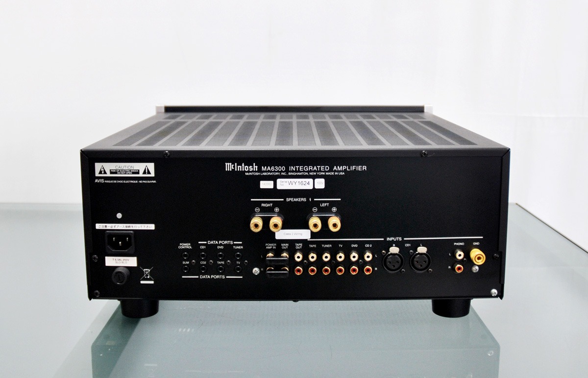 ホーム商会 ｜ オーディオショップ ｜ McIntosh MA6300 委託販売品