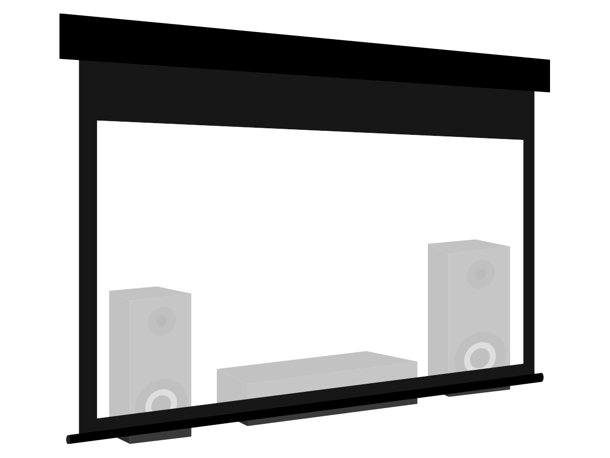 映画館でも使用されるサウンドスクリーンとは？特長や用途は