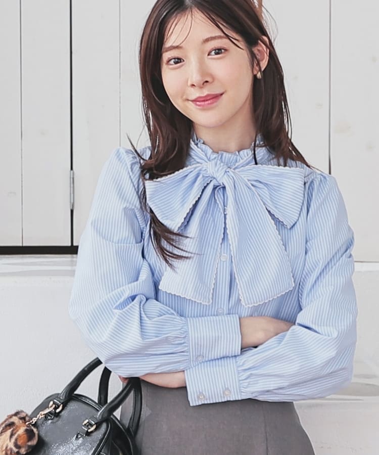 ボウタイブラウス: トップス｜ハニーズ公式通販