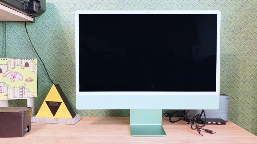 2021 iMac 24インチ 4.5K Retinaディスプレイモデル M1チップ グリーン