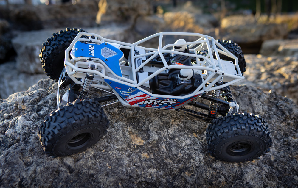 Axial 1/10 RBX10 Ryft 4WD Rock Bouncer Kit, Gray - BeachRC.com