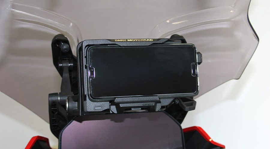 Connected Ride Cradle per BMW R 1250 RS | Accessori Hornig
