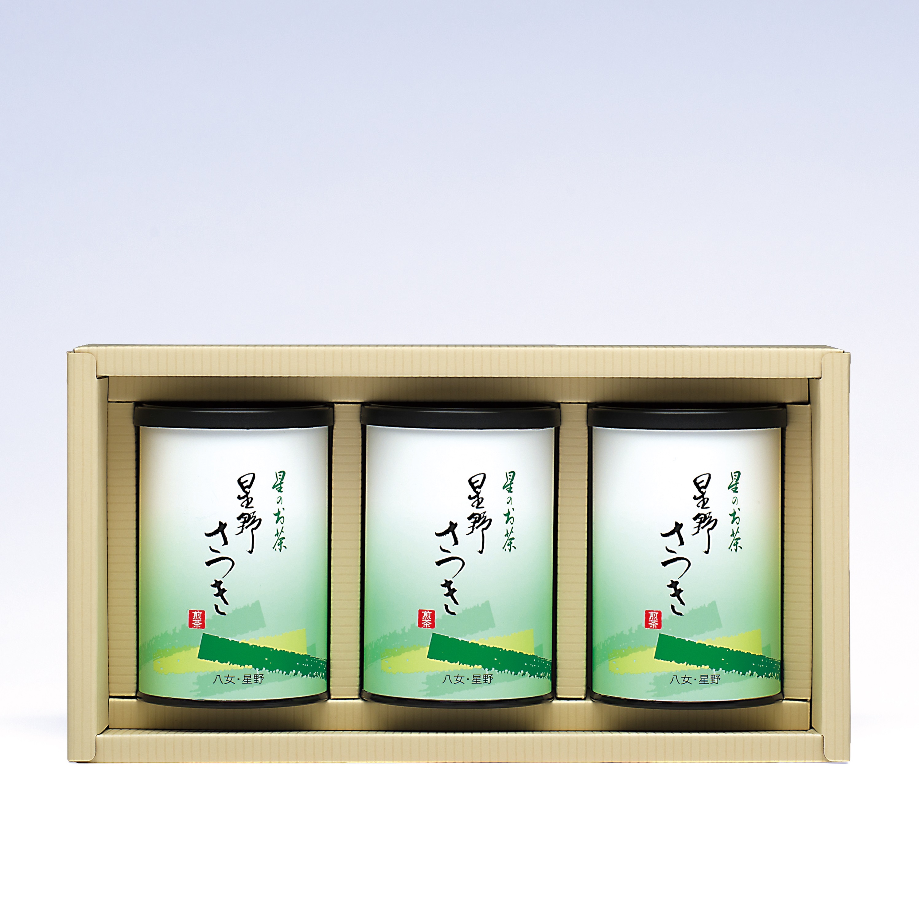 星野製茶園 オンラインショップ / 星-22 100g缶3本入 （煎茶）星野