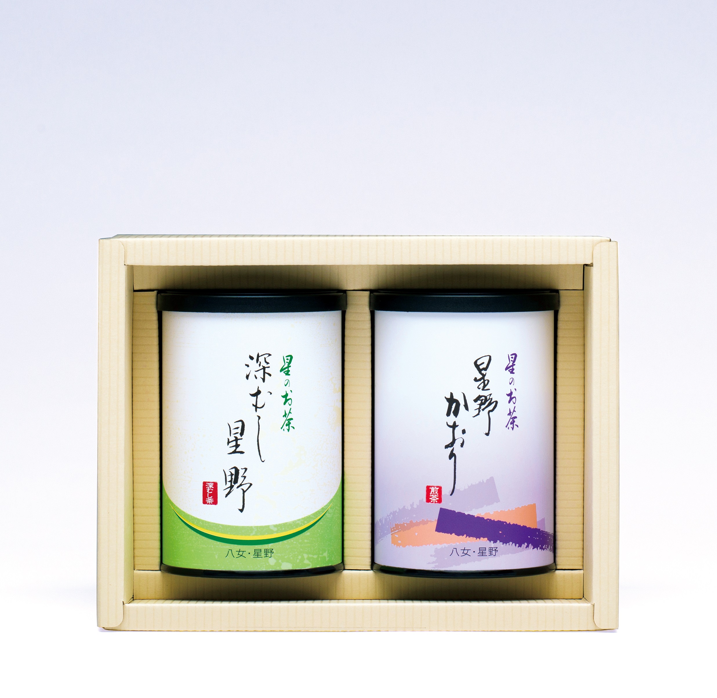 抹茶 5缶セット 星野製茶園 八女の華40g✖️2缶、八女の