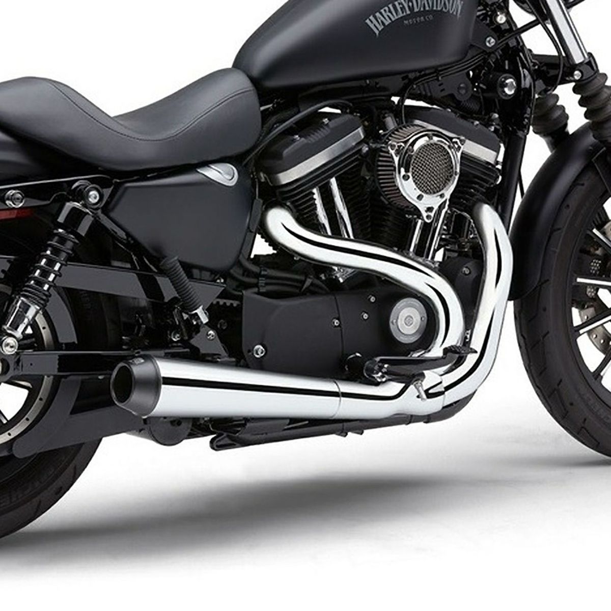 コブラ エル ディアブロ 2-INTO-1 フルエキゾースト クローム/ブラック