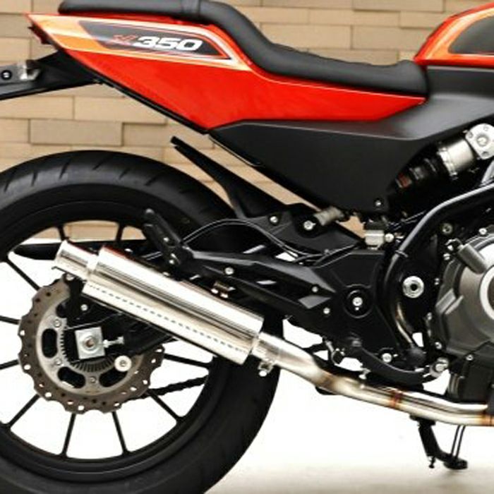 お待たせしましたっ！X350用のマフラー2種類を取り扱い開始っ