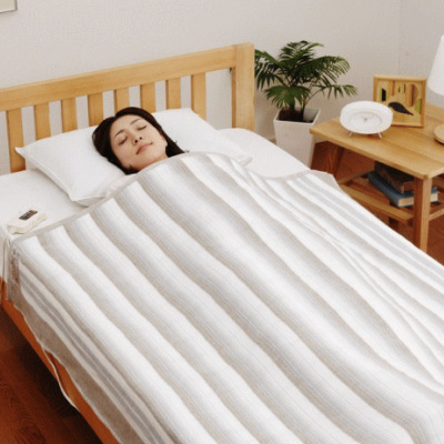 ハートマークショップ】【日本製】 電気掛敷兼用毛布 ダブルサイズ