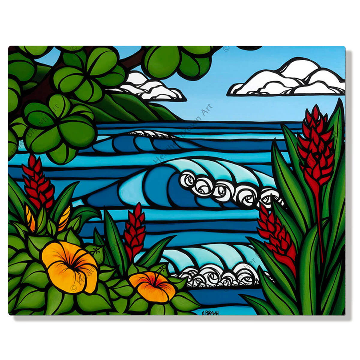 Heather Brown Artwork | Surf Art Inspired by Hawaii