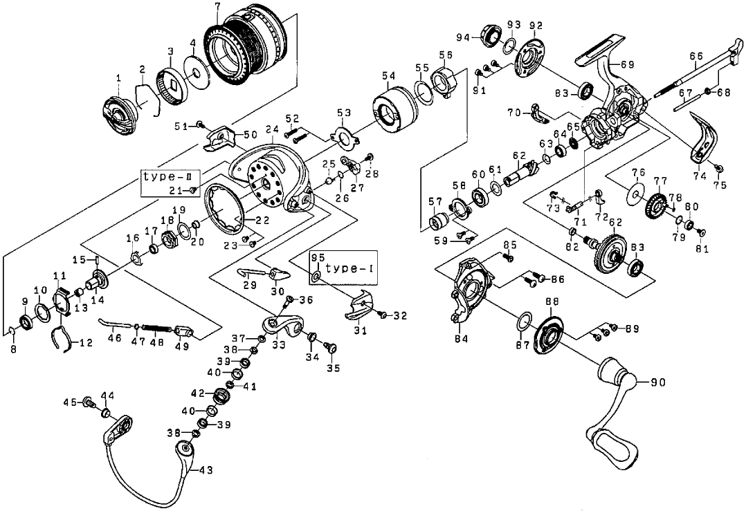 ダイワ純正】17スティーズ TYPE-1 Hi-SPEED用 純正スプール