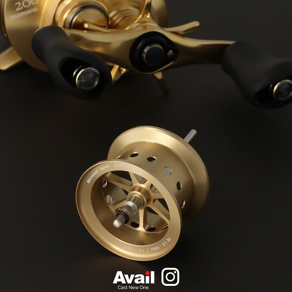 Avail/アベイル】シマノ 21カルカッタコンクエスト 200/201用 マイクロ
