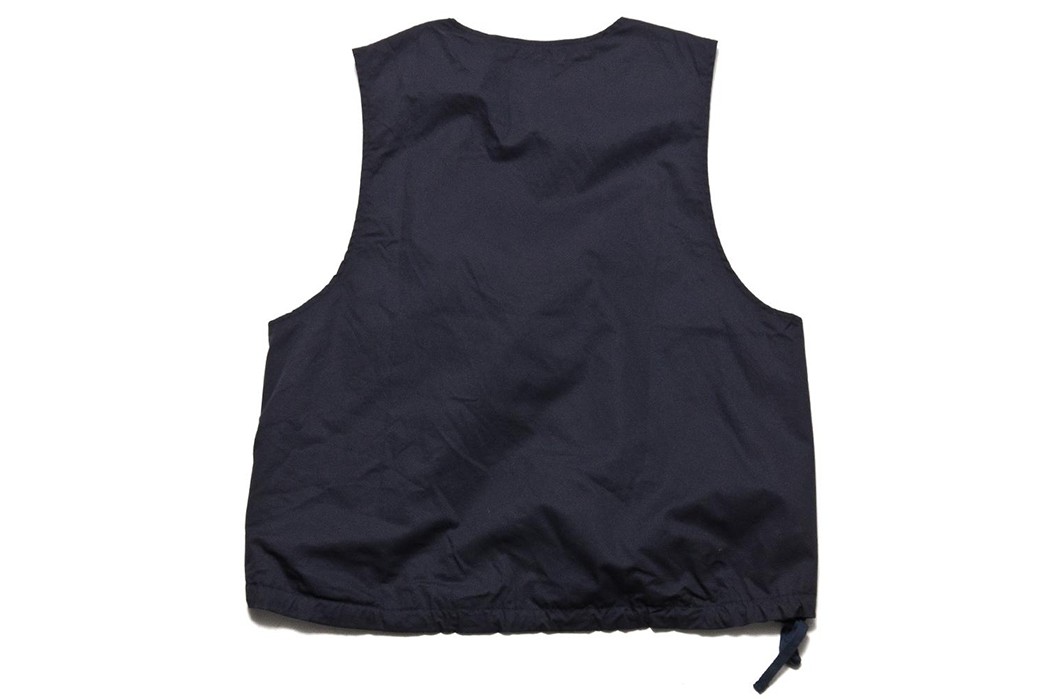 Engineered Garments Gives You Side Access Highcount Twill Cover Vest