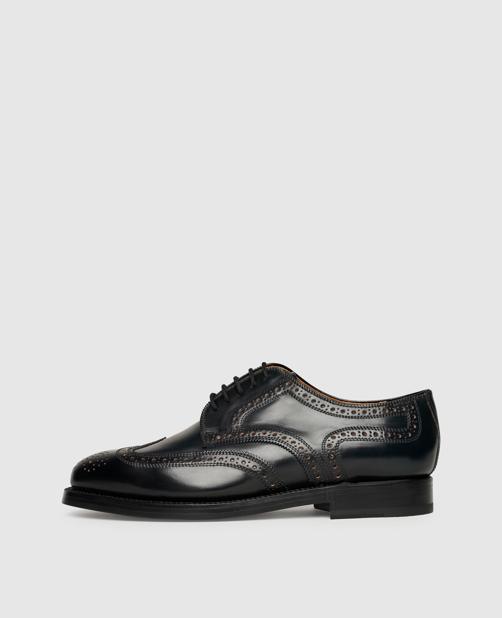 Brogue men's shoe made of Shell Cordovan – Heinrich Dinkelacker