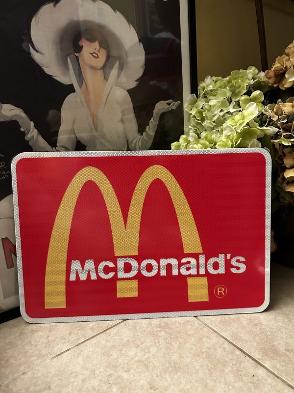 McDonald's highway Roadside sign / マクドナルドのハイウェイ