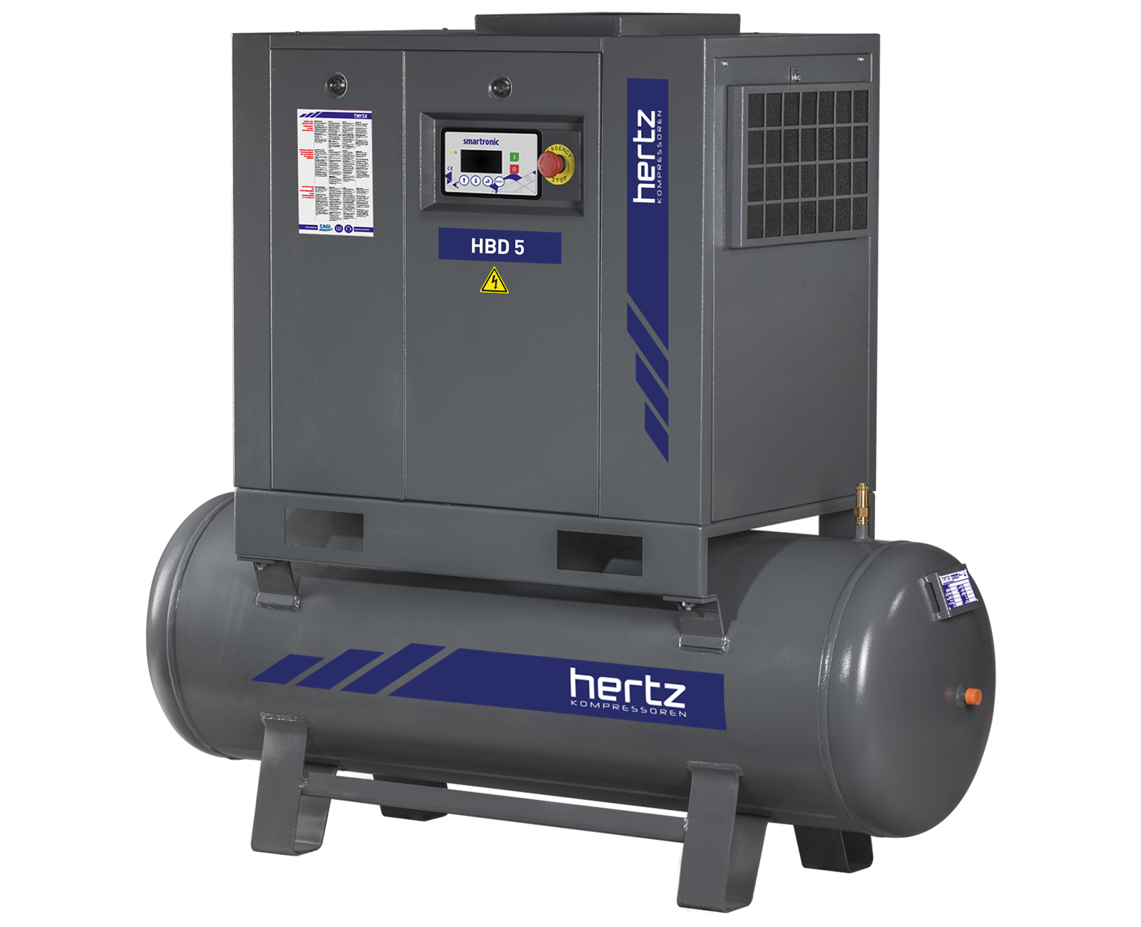 HBD Series Oil-Injected Rotary Screw Compressors | Hertz