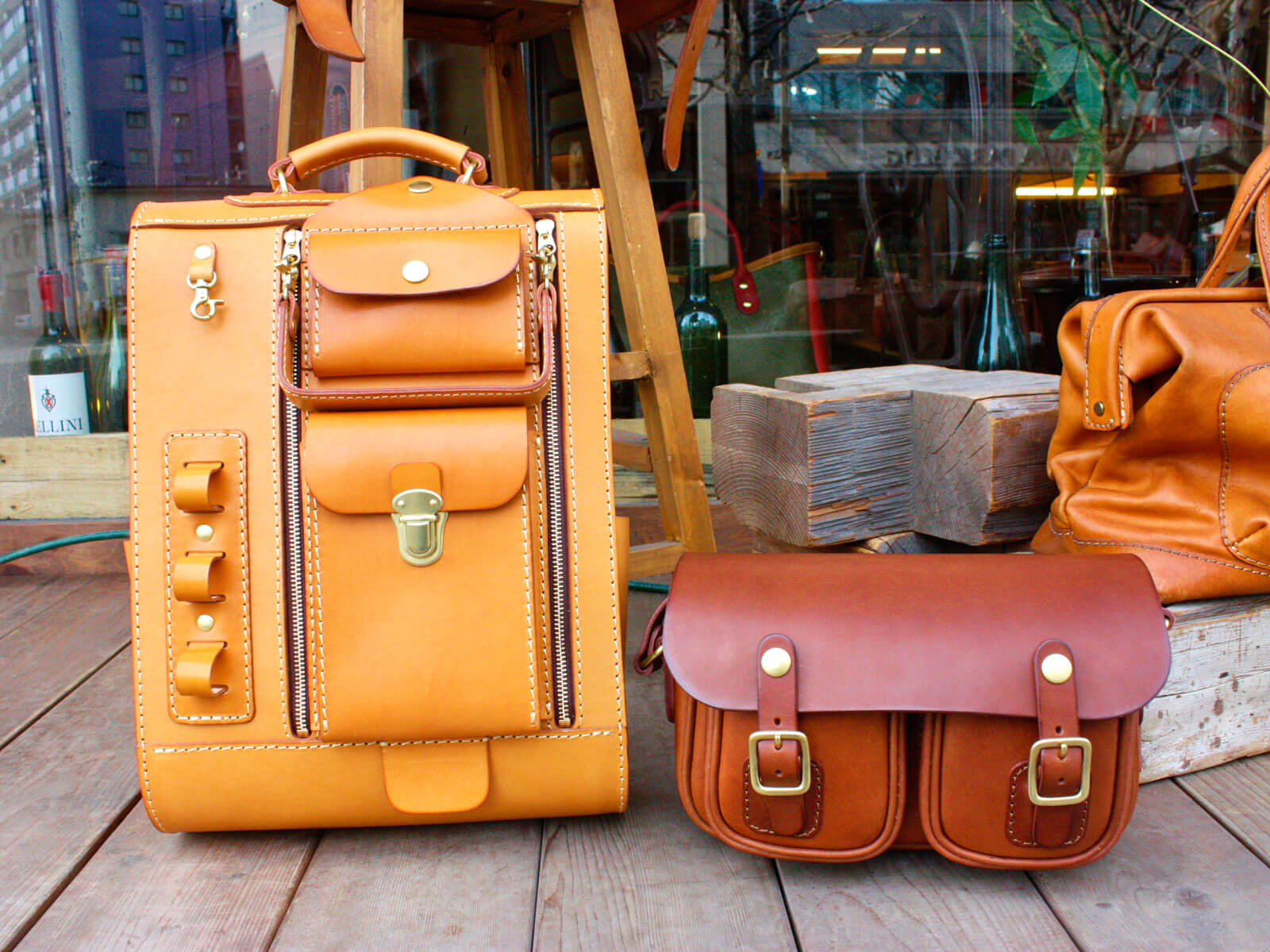 仙台店5周年記念鞄！第5弾は小田島の『ガバットリュック』と『プリッと