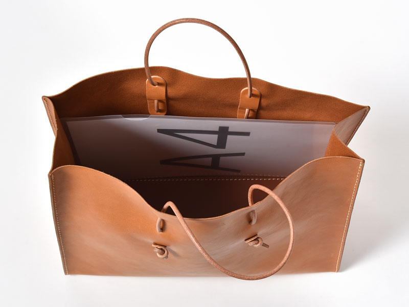 新作：革紙袋(T-5)｜革鞄・革小物のHERZ公式通販