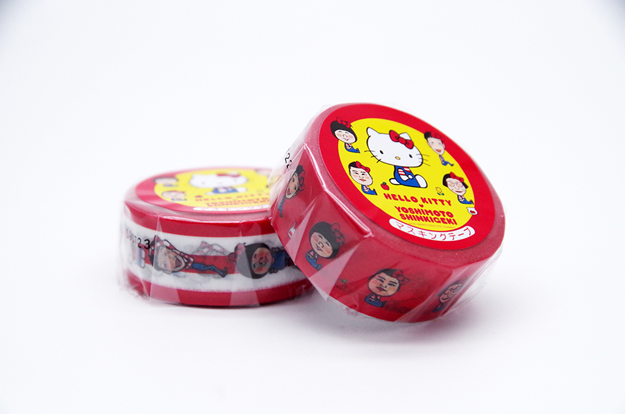ハローキティx吉本新喜劇 マスキングテープ | 株式会社ヘソプロダクション