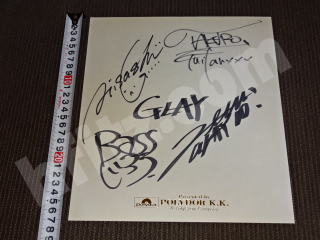 GLAY グッズ販売/買取 | コンサートグッズ ツアーグッズ 会報 T シャツ