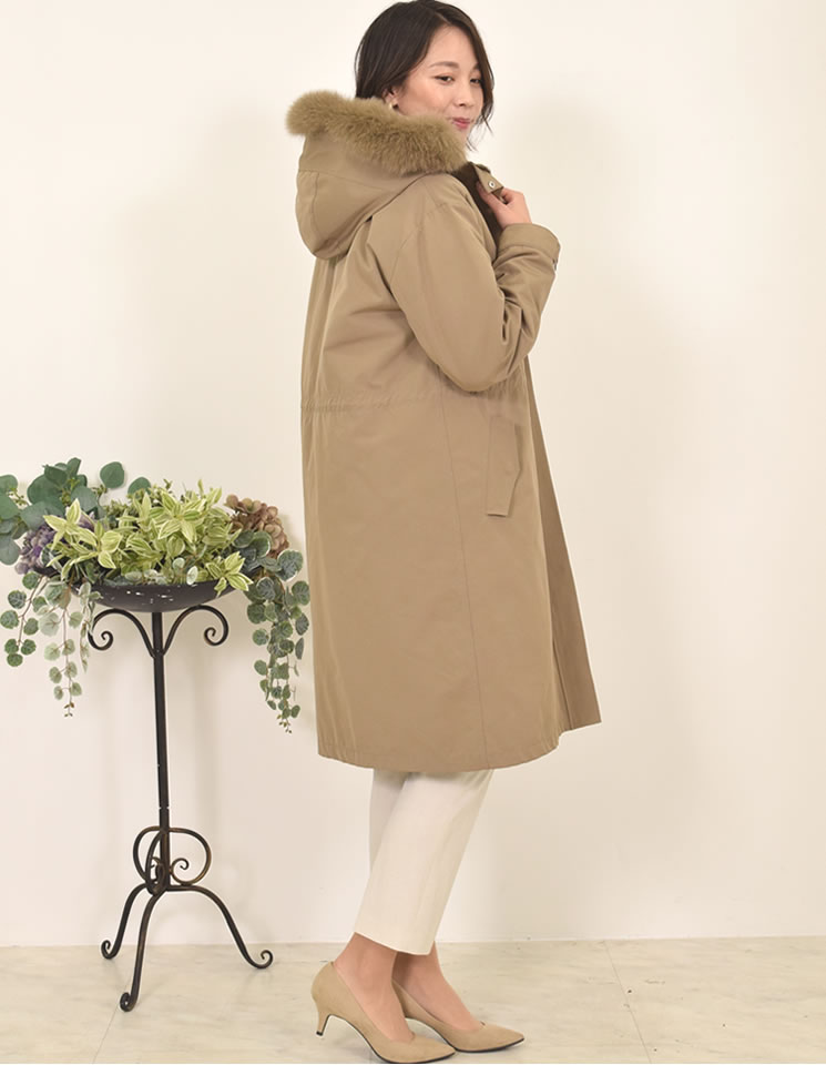 20%OFF 会員価格適用外】5WAY モッズコート ロング マウンテンパーカー