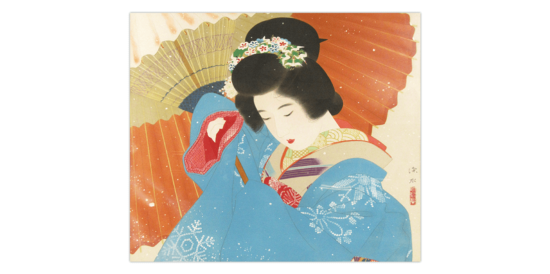 美人画で有名な伊東深水～その深い、愛をもって～ | 古美術八光堂の