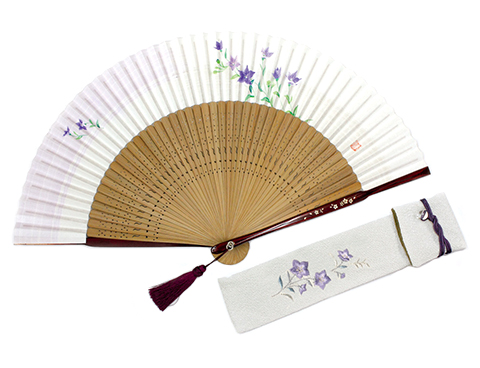 公式】高島孝風手描き螺鈿（京扇子（紙））｜京扇子製造・販売【白竹堂】