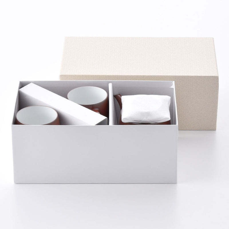 ギフト】クラシック ティーセット 鉄赤 | 白山陶器直営オンラインストア