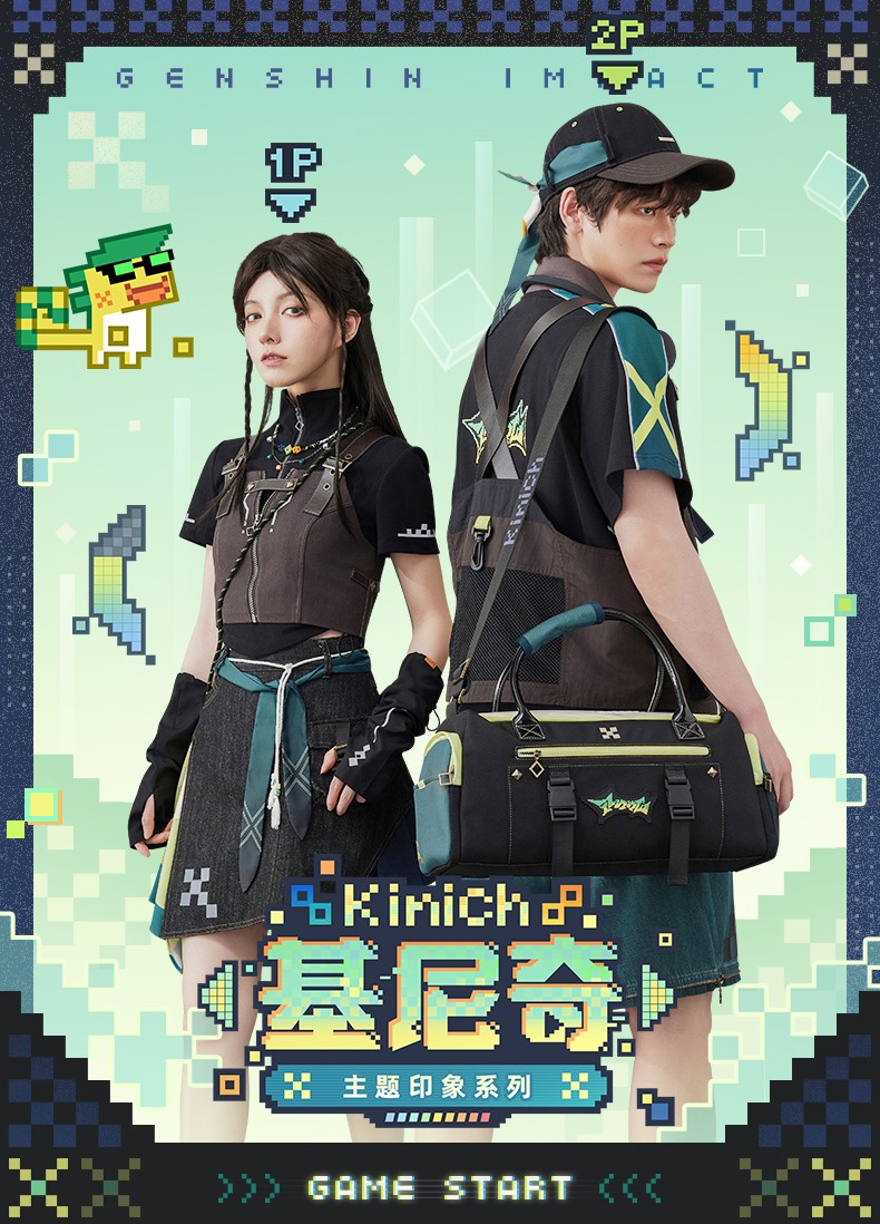 原神 キィニチイメージ ポロシャツ 特典アクスタ付き - HAKUTEA