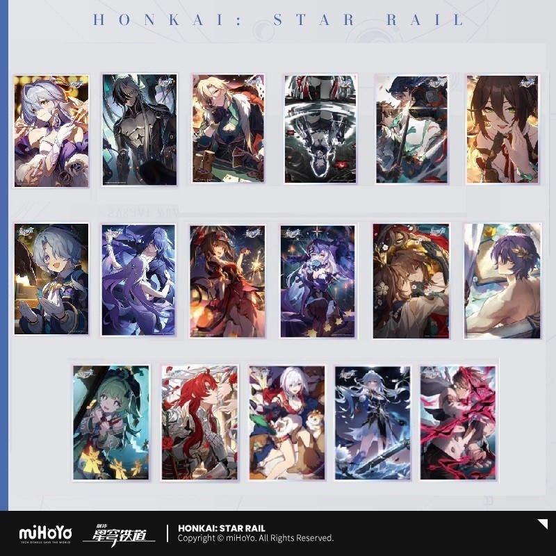 崩壊：スターレイル 光円錐 アクリル色紙 Vol.2｜HAKUTEA