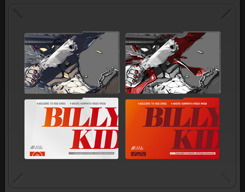 ZZZ 98pt】ゼンレスゾーンゼロ 心象映画 アクリルカード&フレーム