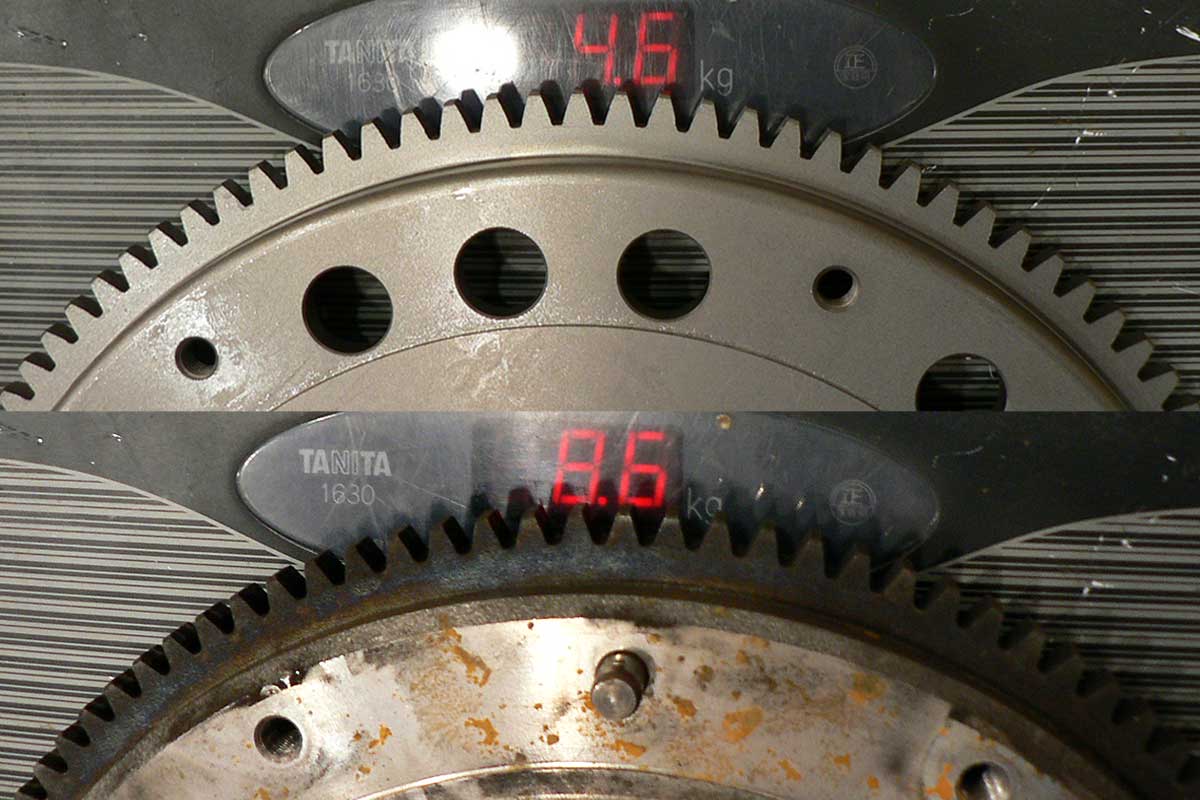 HALF WAY｜デミオ クロモリ軽量フライホイール