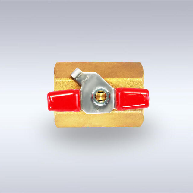 BBS-77/220/611型 蝶ハンドル型 黄銅製ボールバルブ（08A～50A）｜株式