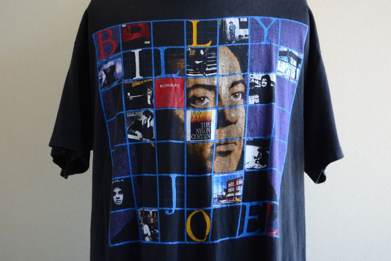 1980s BILLY JOEL STORM FRONT 89-90 Tour Tシャツ 表記XL - 古着屋