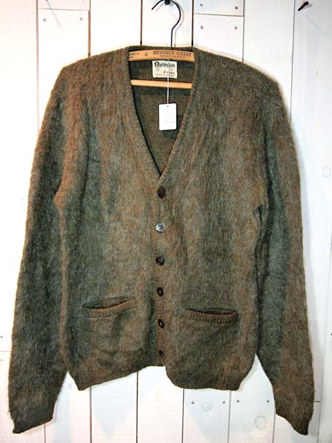 1960s【ARENA】モヘアカーディガン sizeS - 古着屋HamburgCafe