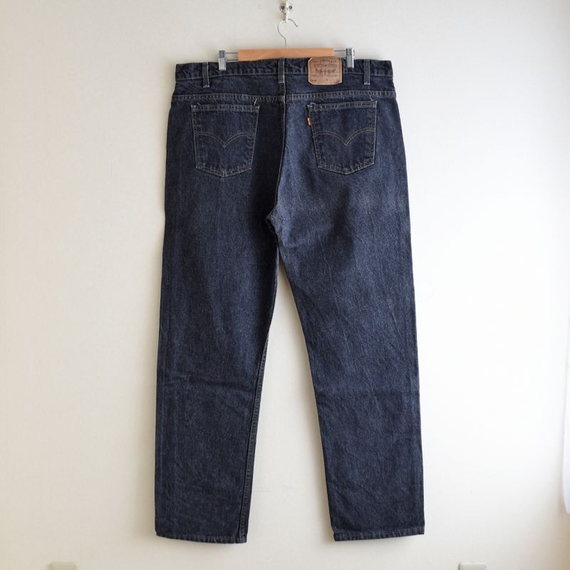 1990s Levi's 505-0259 先染めブラックデニム 
