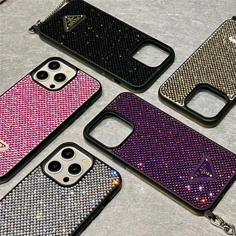 iphone16/16pro ケース キラキラ の スマホケース プラダ iphone15