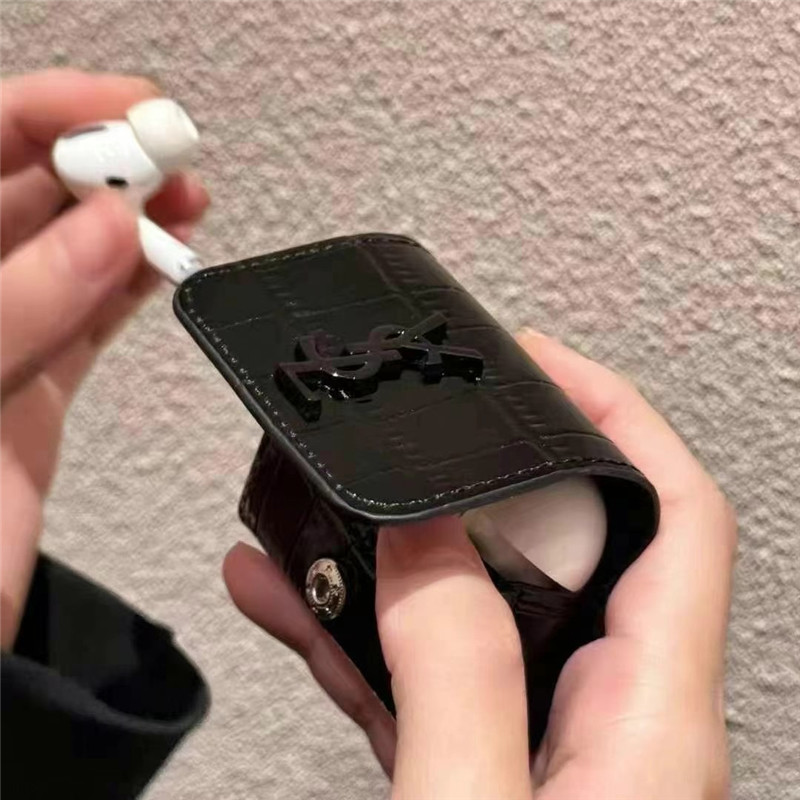 airpods4 ケース おしゃれ サン ローラン エア ポッツ ケース airpods