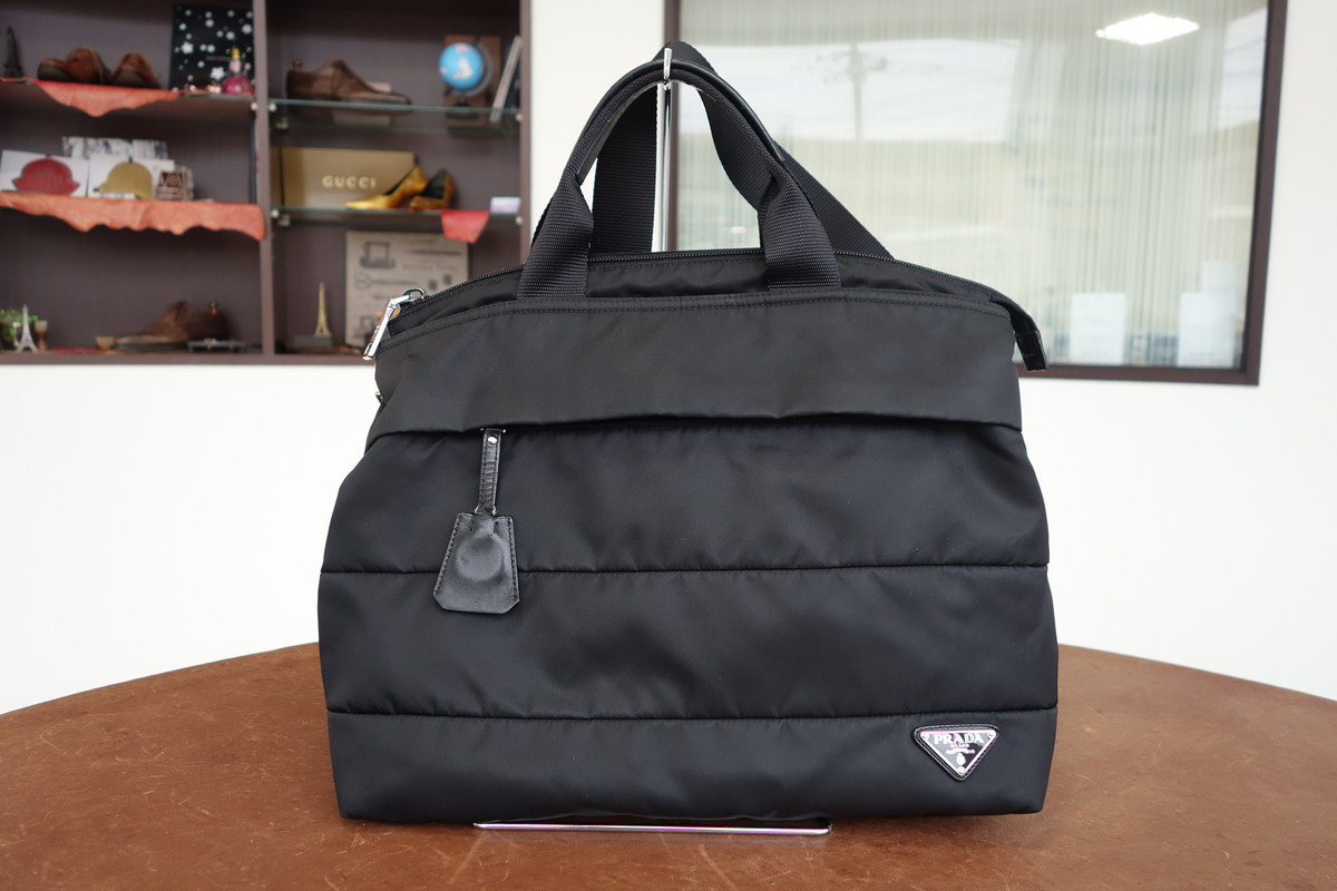 Hanakoya事例集 詳細：PRADAナイロンバッグの内袋やぶれ補修：PRADA