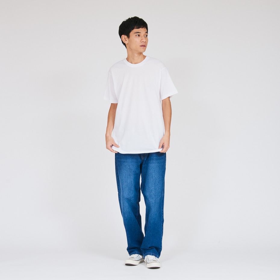 3枚組】アオラベルクルーネックTシャツ ホワイト | ヘインズの公式通販