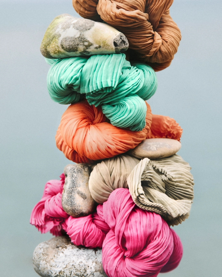 イッセイ ミヤケ シフォン ツイスト ー終わりのない開かれた対話ー