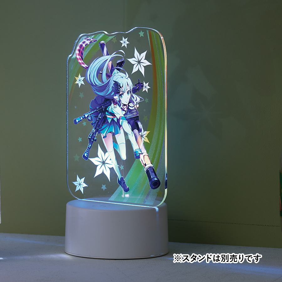 アクリルプレート 丸型ライティングスタンドラージ用【最安値83円