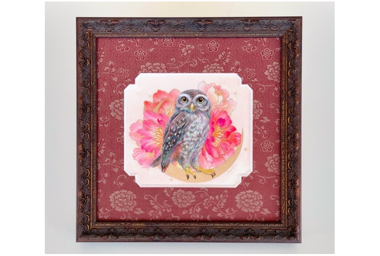 沙織 コラージュアート展 『いろどり薫る』 | 売場ニュース | 阪神梅田