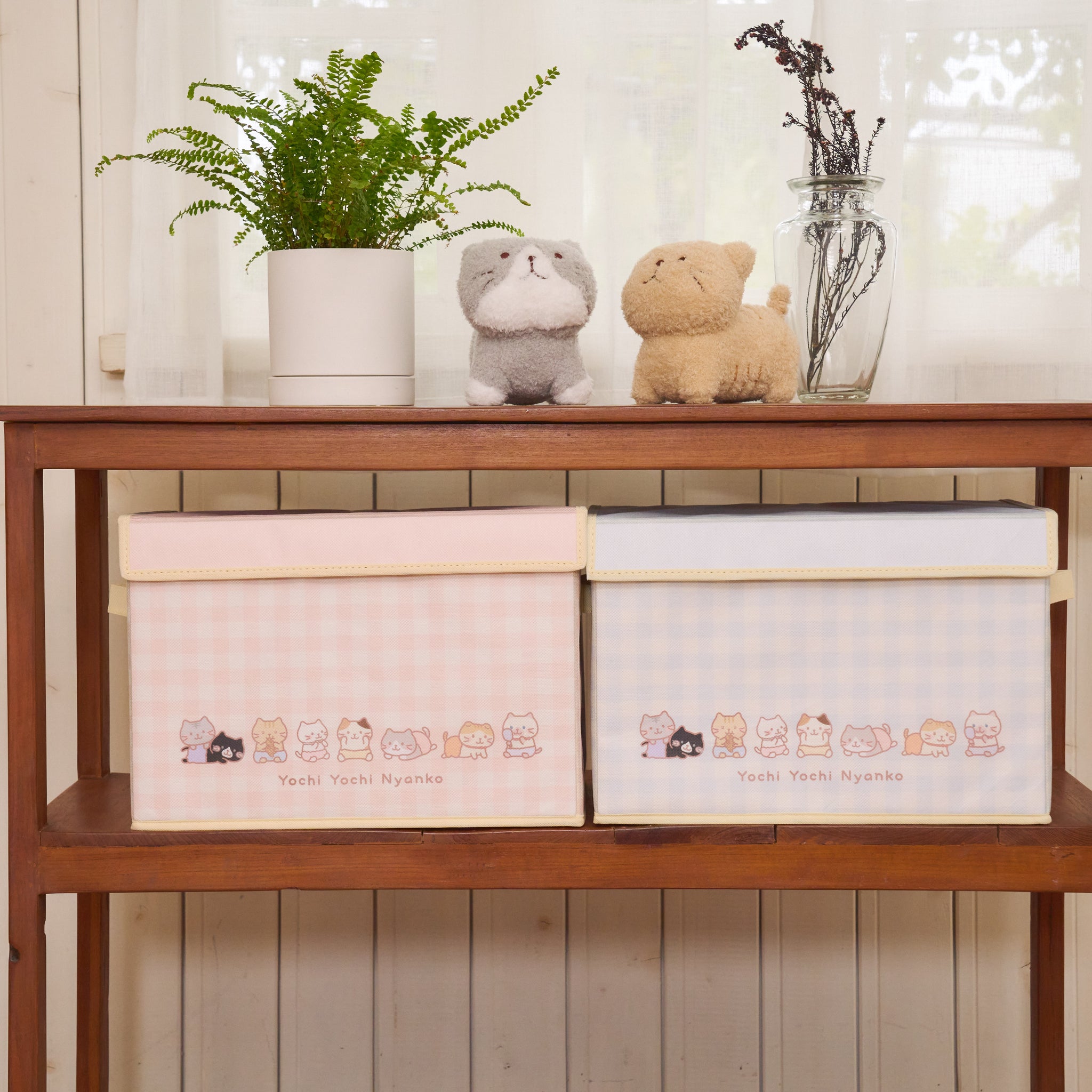 ふくふくにゃんこ よちよちにゃんこ不織布収納ボックス – HAPiNS