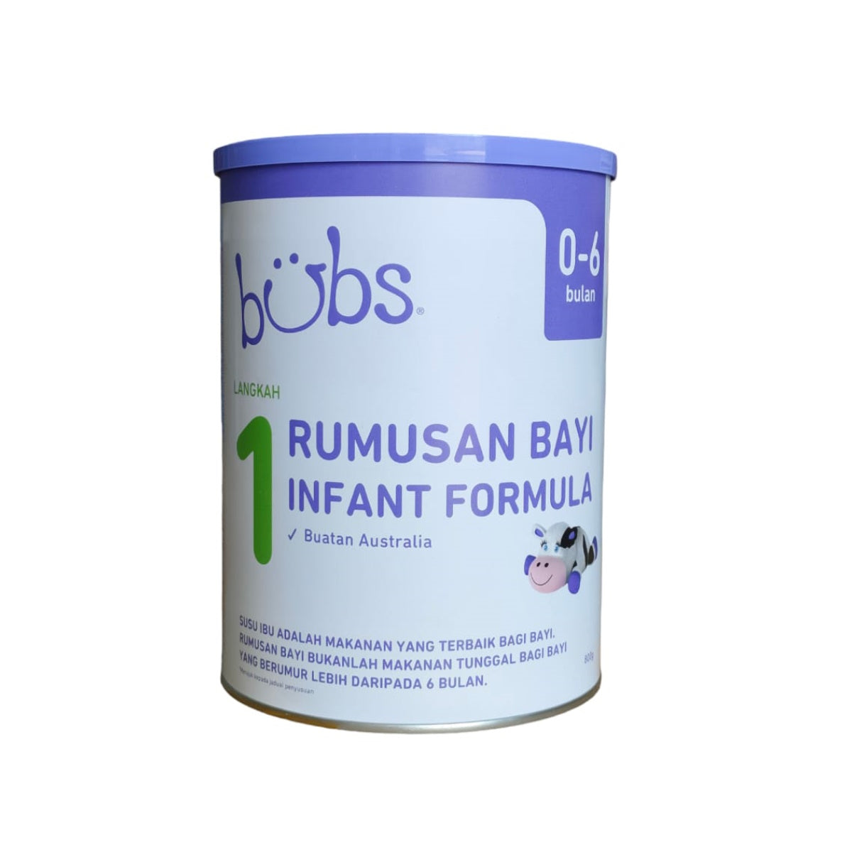 Bubs Organic Grass Fed Infant Milk Formula Stage 1, 800g (0-6m