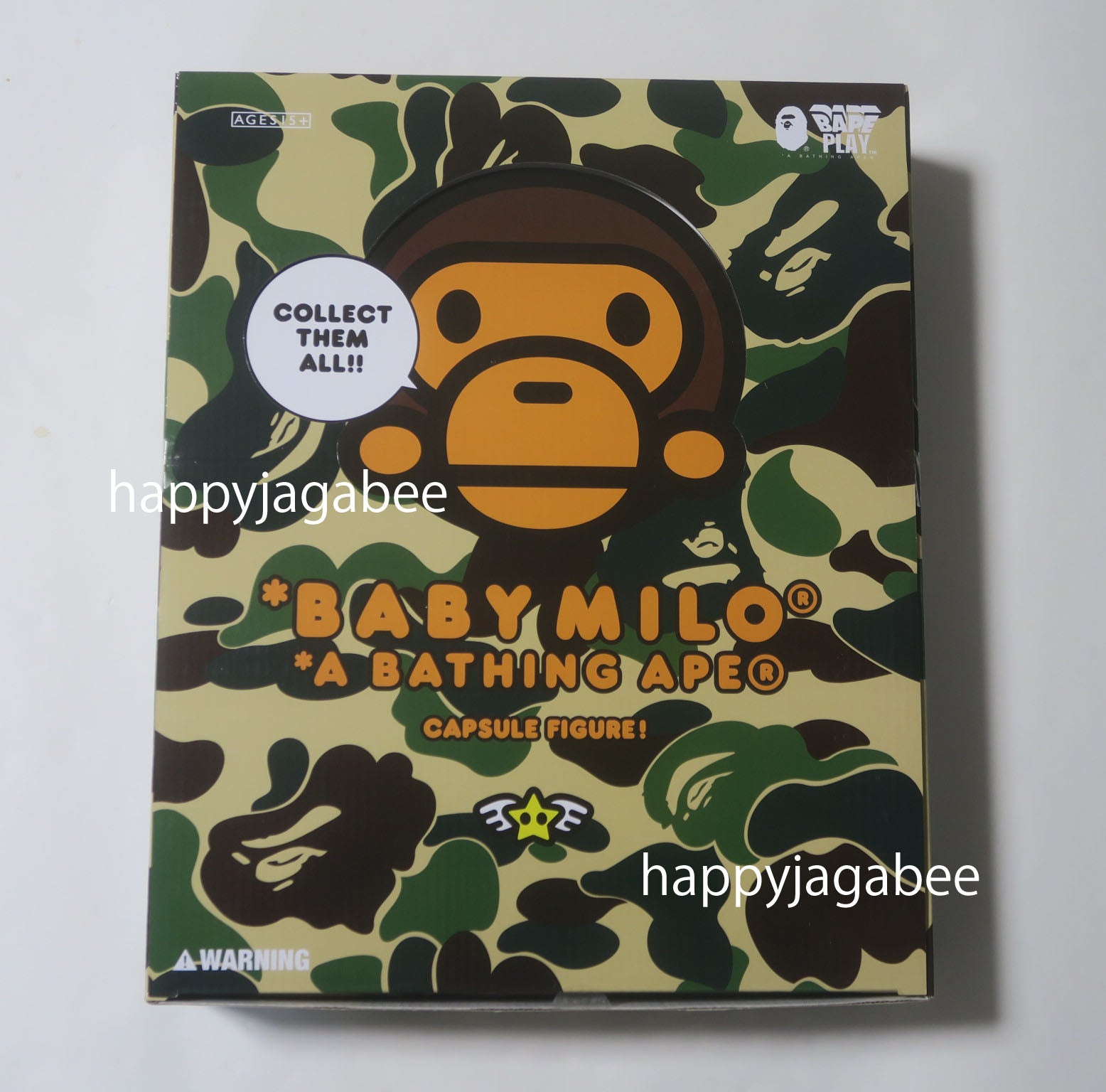 A BATHING APE BABY MILO CAPSULE FIGURE BOX ( 20 pieces set ) VOL.3