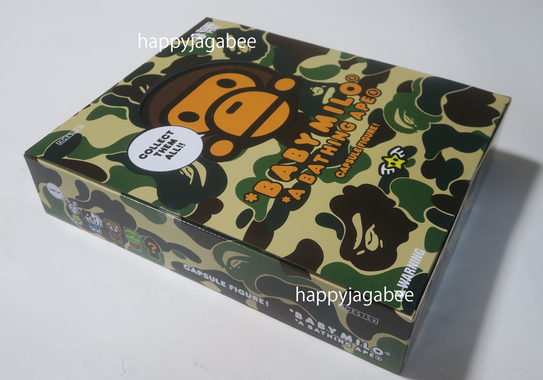 baby milo マイロボーン3体セット BAPE Baby Milo Capsule Figure Box
