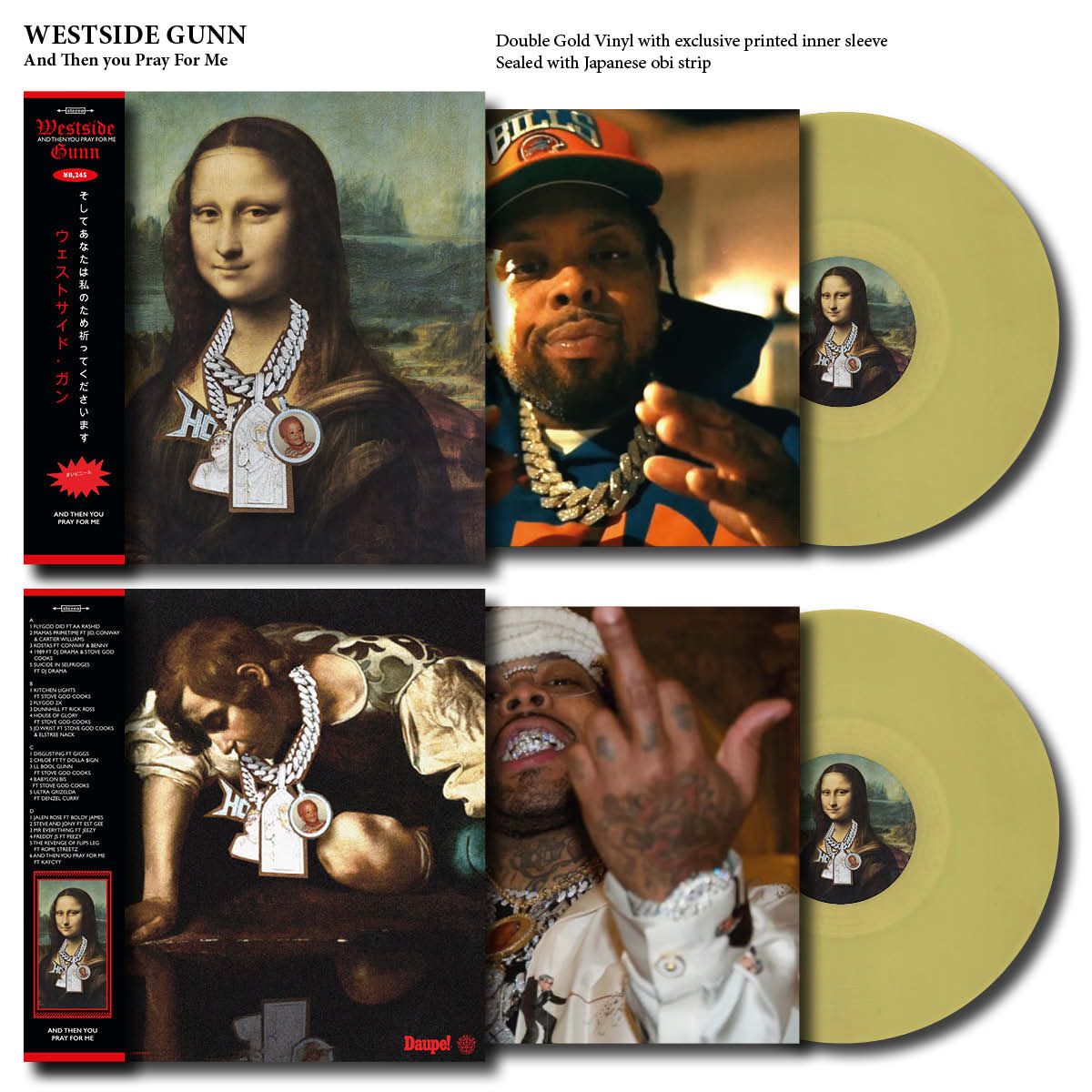 WESTSIDE GUNN - AND THEN YOU PRAY FOR ME 2LP COLOURED VINYL RECORD