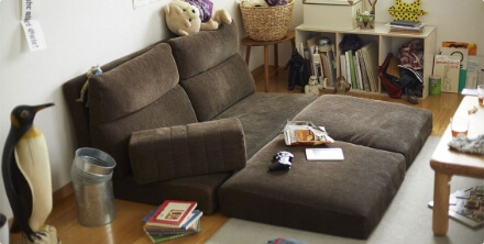 ピカソソファ – ローソファのある暮らし｜インテリアコーディネート