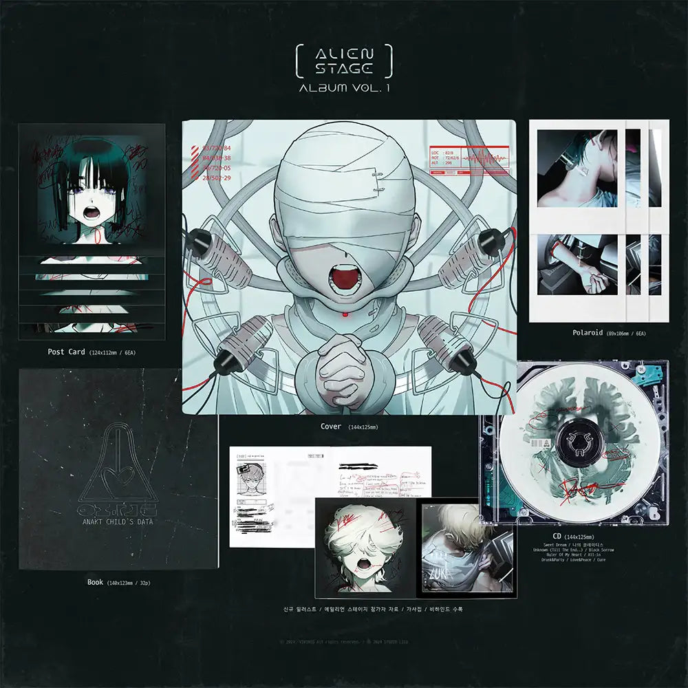 Alien Stage Albums Vol.1 & Vol.2 – Official Vinyl-Inspired Set