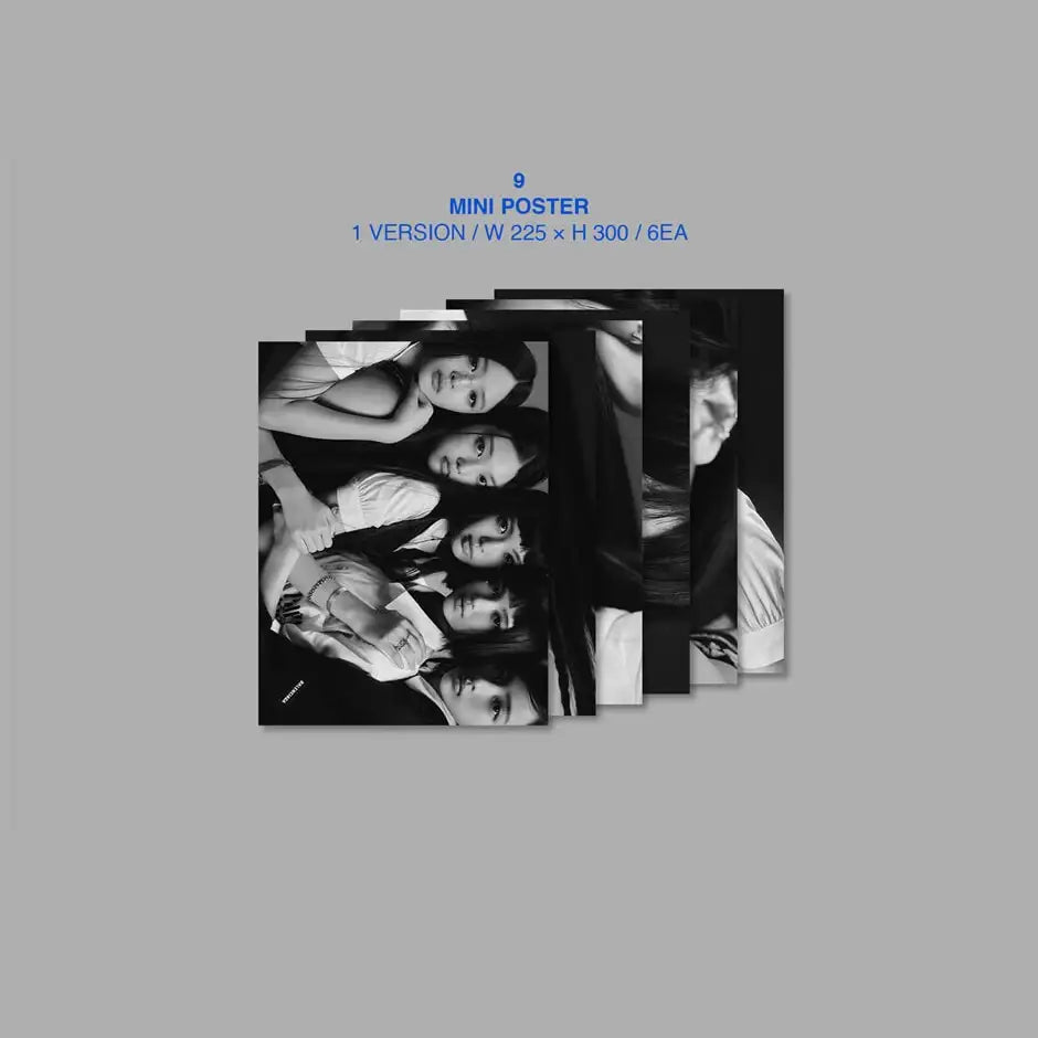 NewJeans - New Jeans : 1ST EP Album (Bluebook 6 Versions Set